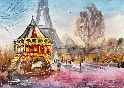Зимний Париж: дождь, солнце, и тихий восторг - Jenny