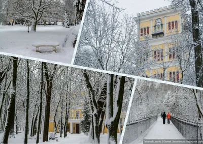 Зимний парк нежная акварель, зимний …» — создано в Шедевруме