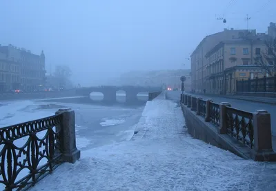 Фото зимнего Санкт-Петербурга