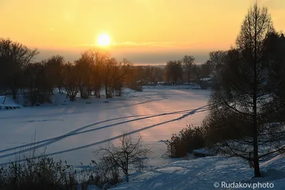 Зимний рассвет на г.Крестовая (Пермский край) — Фото №346632