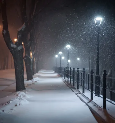 Картинки зимний вечер (54 лучших фото)