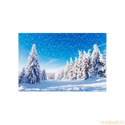 Панно Зимний пейзаж FP-1118 (120 x 80): купить в мебельном магазине МебельОК