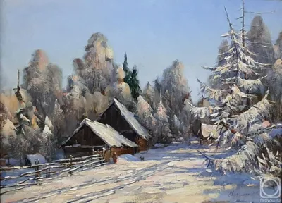 Зимушка-зима Irina Slavinskay - Illustrations ART street