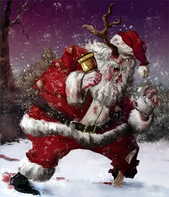 Злой Дед Мороз» — создано в Шедевруме
