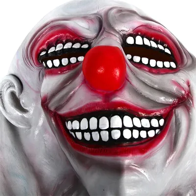 Маска карнавальная Злой Клоун - купить по доступным ценам в  интернет-магазине OZON (798118444)