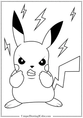 Pikachu from Pokemon is angry and surronded with lightnings | Cute pokemon  wallpaper, Pikachu art, Cool anime pictures