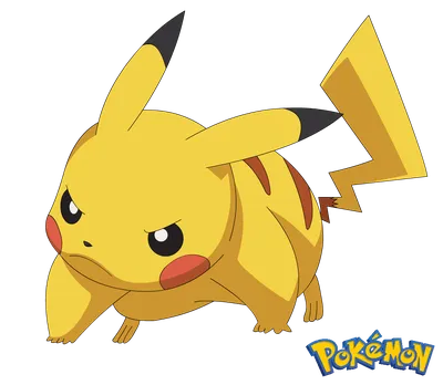 Artistic depiction of an angry pikachu on black background on Craiyon