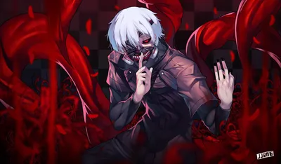 Злой персонаж аниме Tokyo Ghoul - обои для рабочего стола, картинки, фото