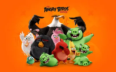 Обои red, злые птицы, энгри бердс, видеоигры, angry birds, птицы на рабочий  стол