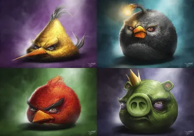 Злые птицы - Angry Birds - 