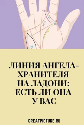 Линия Ангела-Хранителя на ладони: есть ли она у вас | Хиромантия,  Биологически активные точки, Традиционная китайская медицина