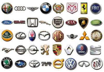 Эмблемы автомобилей и их названия распечатать | Car logos, Car brands  logos, All car logos