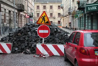 Дорожные знаки предупреждающие