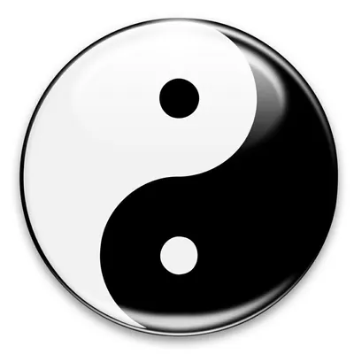 Инь Янь И Ян Символ - Бесплатная векторная графика на Pixabay - Pixabay