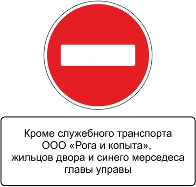 Знак «Кирпич» в ПДД: что означает, действие, исключения, штрафы :: Autonews