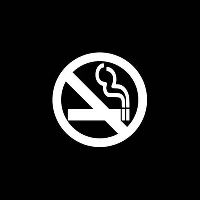 Черно-белый виниловый знак «не курить», фотообои, художественный бампер,  декор заднего лобового стекла автомобиля, уникальный S1246 | AliExpress