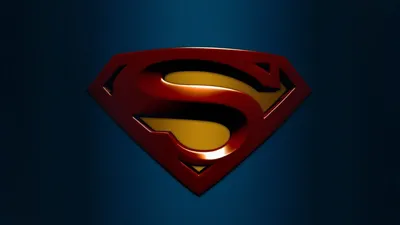 Неоновая фигура, знак: Супермен, superman