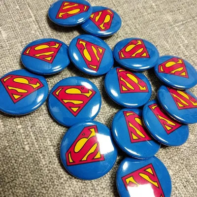 Значок Супермен (ID#1205416056), цена: 27 ₴, купить на 