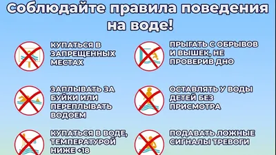 Знаки безопасности на воде должен знать каждый! |  |  Ханты-Мансийск - БезФормата