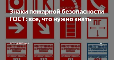 Некоторые знаки пожарной безопасности на примере одного учреждения. —  ЕВГЕНИЙ БОЙКО