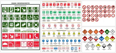 Знак опасности, легенда " Danger acid", 150х125мм", цена в Уфе от компании  ИнЛайт