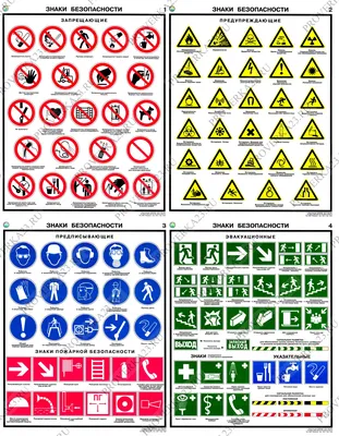 Знаки по охране труда и технике безопасности заказать в Муроме | Мастер  Медиа