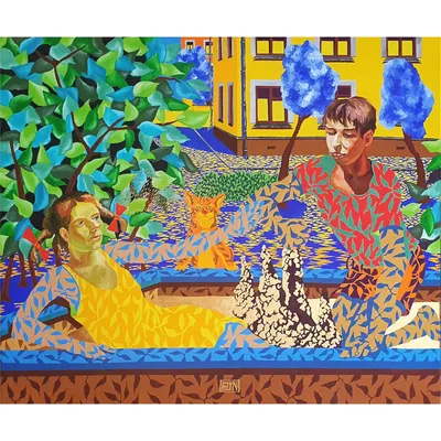 Купить картину Золотой дождь для Данаи в Москве от художника Плоткин Дмитрий