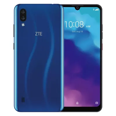 : ZTE Blade L130 2019 Android 9.0 Go Edition 8 GB Factory  Unlocked (Blue)