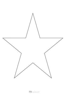 Раскраски Раскраска Контур звезды звезды, скачать распечатать раскраски.