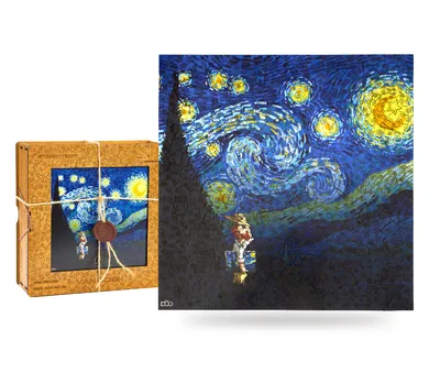Картина "Винсент Ван Гог "Звездная ночь"" | Интернет-магазин картин  "АртФактор"